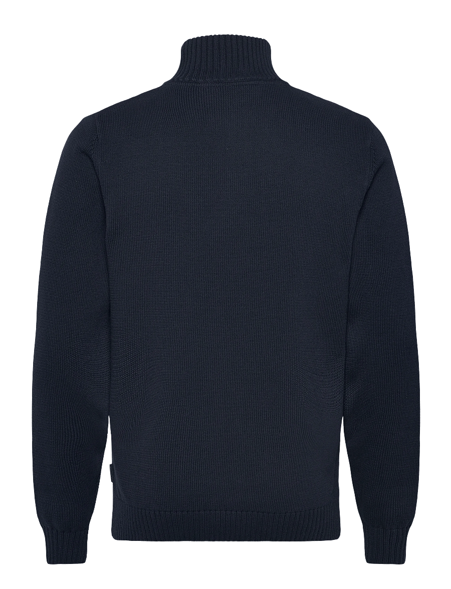 Helly Hansen - SMOEGEN 1/2 ZIP SWEATER - sweatshirts - navy - 2
