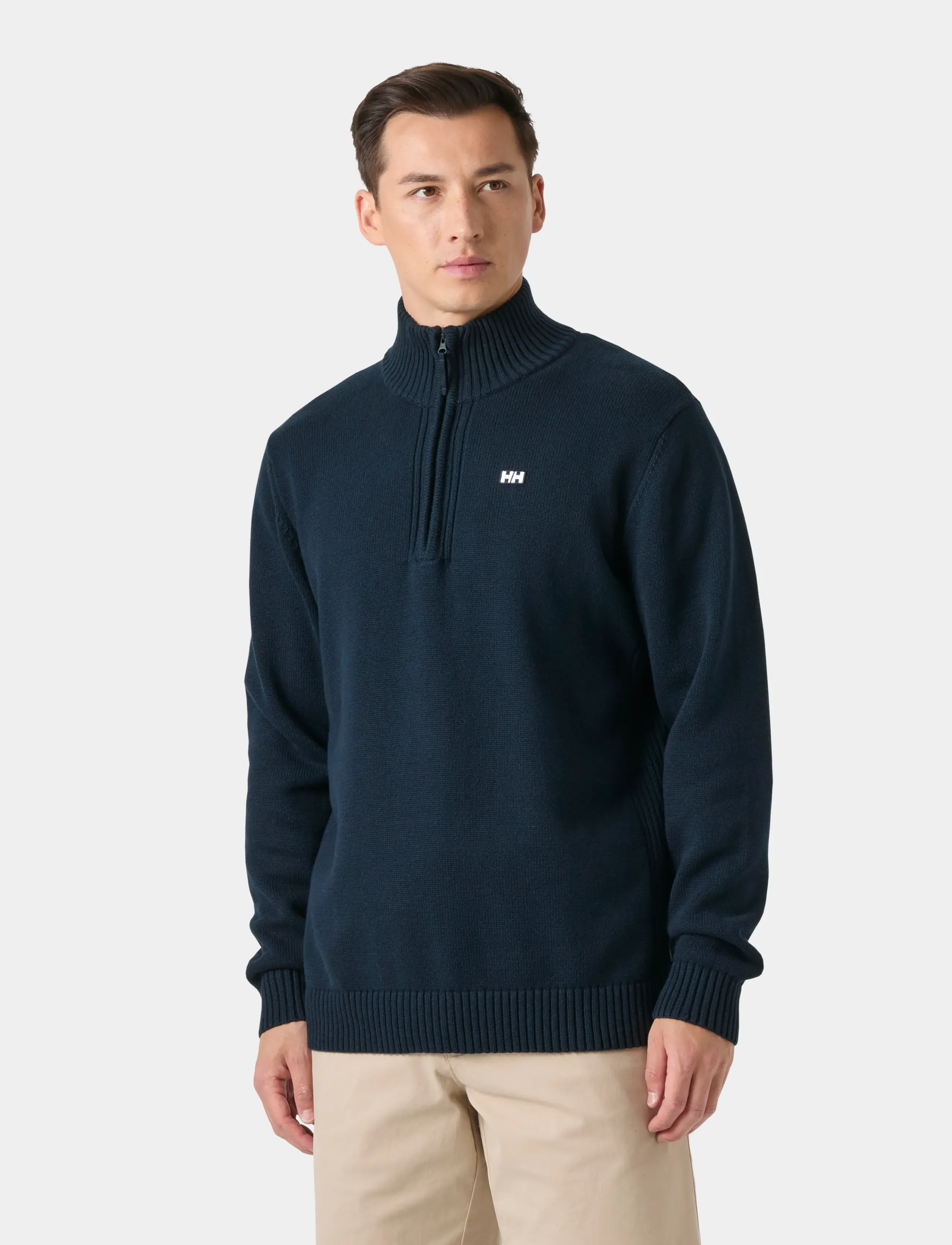 Helly Hansen Smoegen 1/2 Zip Sweater, XXL, Sport Sweatshirts & Hoodies, Marineblau - Knitwear, Männerswear