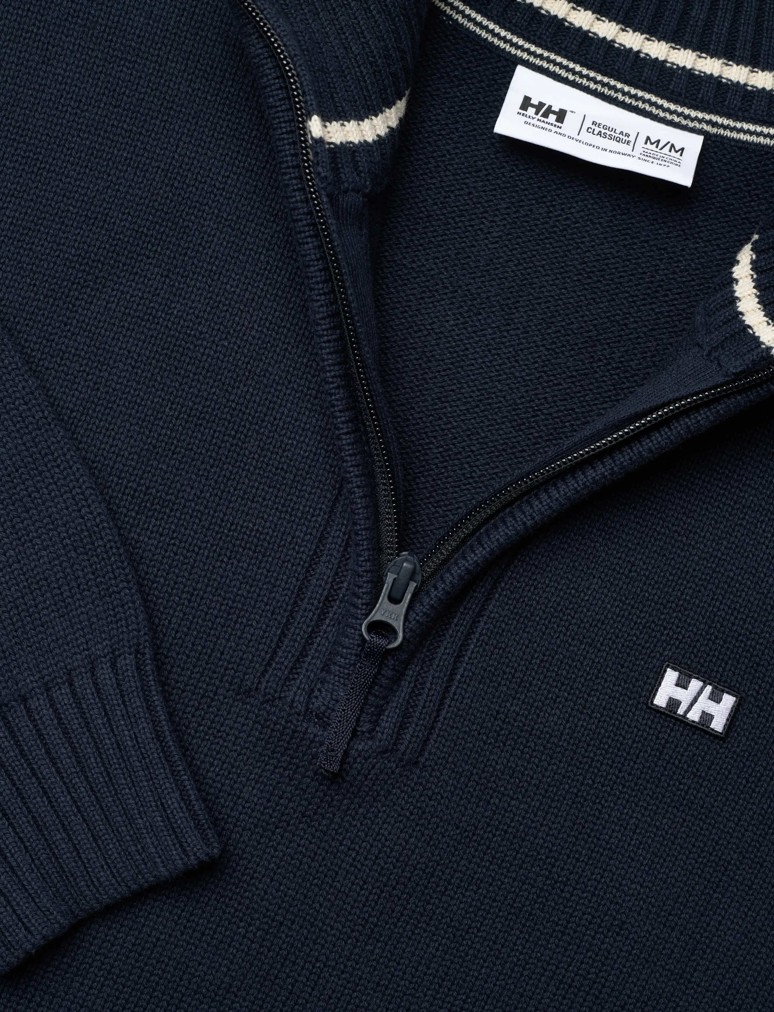 Helly Hansen - SMOEGEN 1/2 ZIP SWEATER - sweatshirts - navy - 4