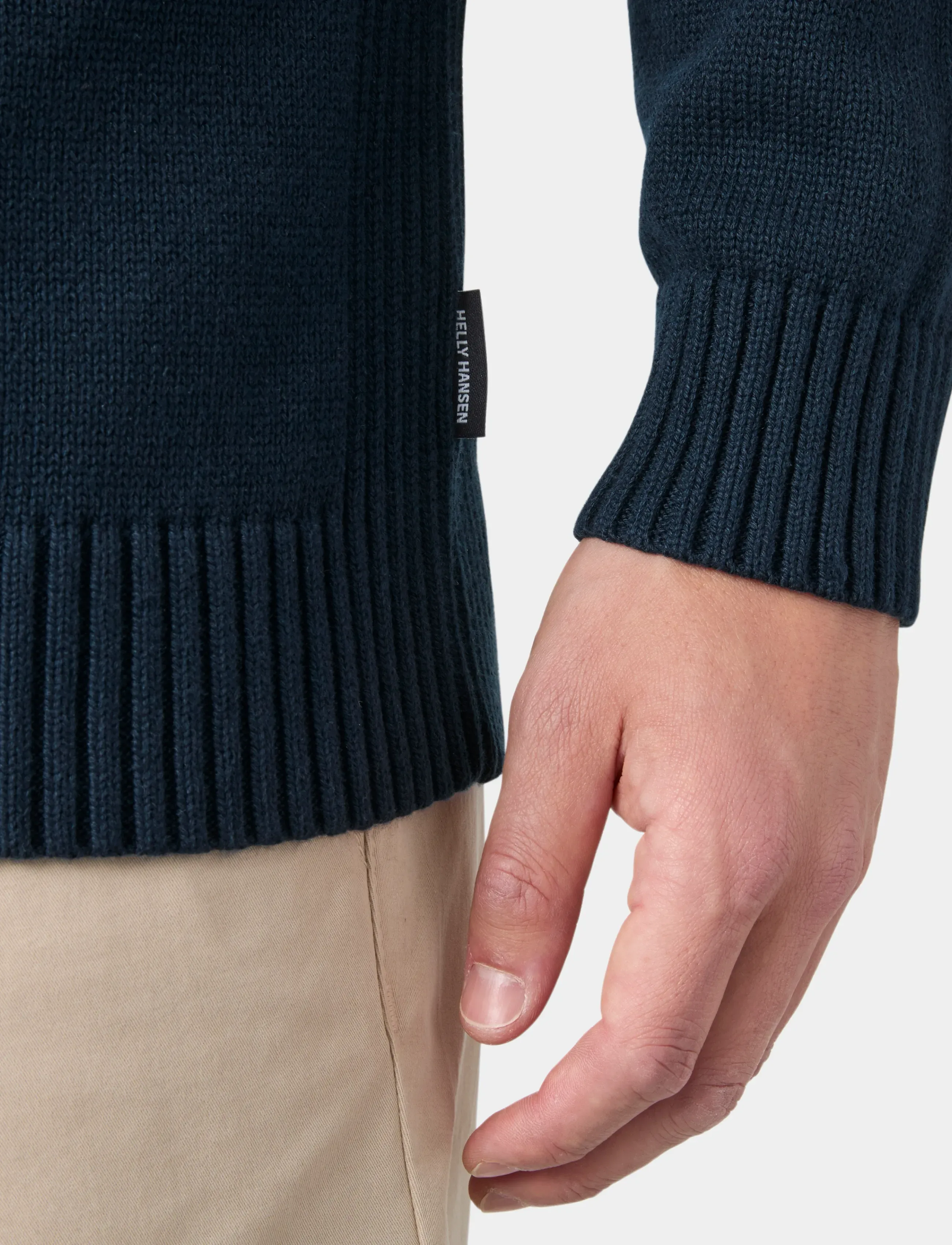 Helly Hansen - SMOEGEN 1/2 ZIP SWEATER - sweatshirts - navy - 5