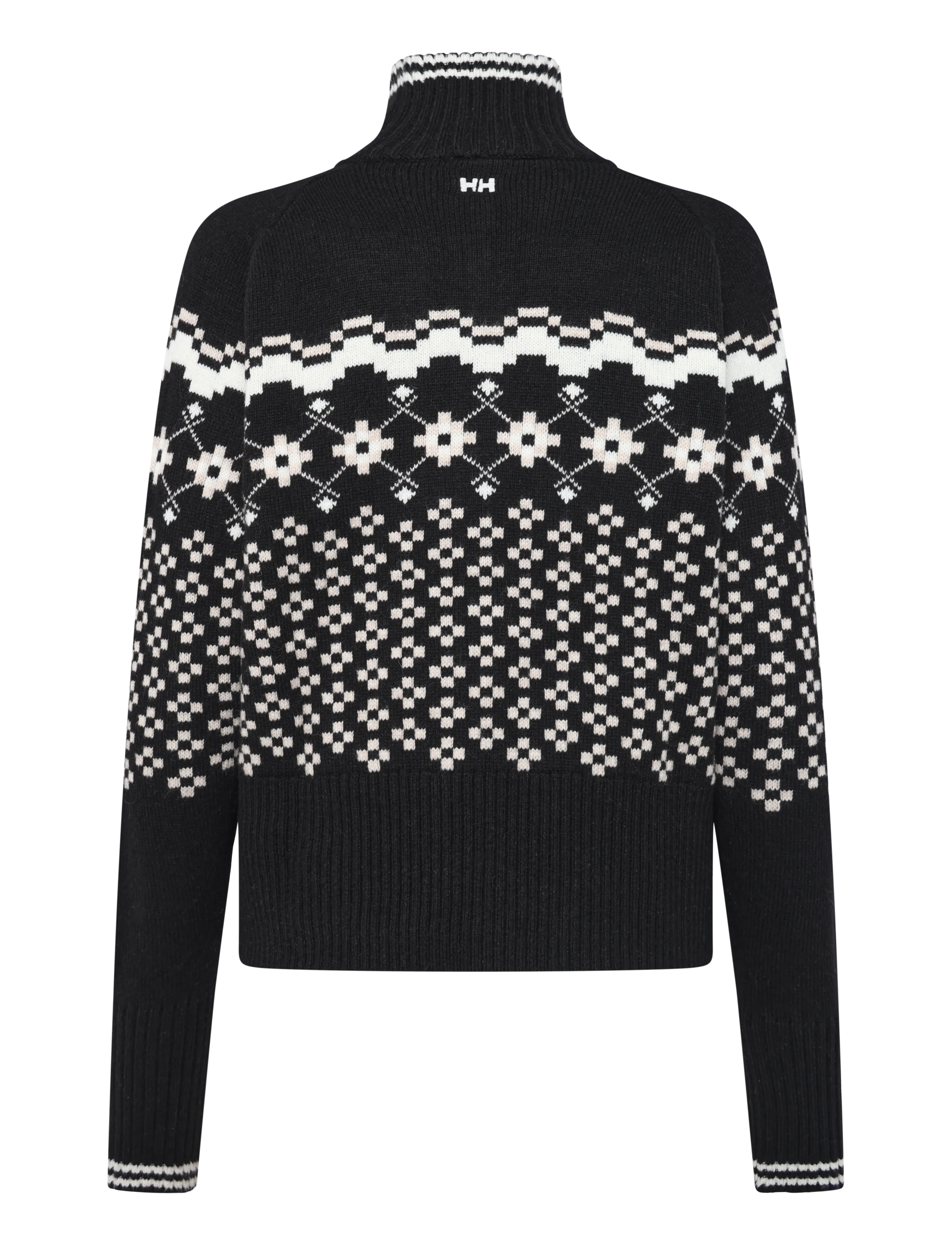 Helly Hansen - W APRÈS KNIT SWEATER - sweatshirts - black - 1