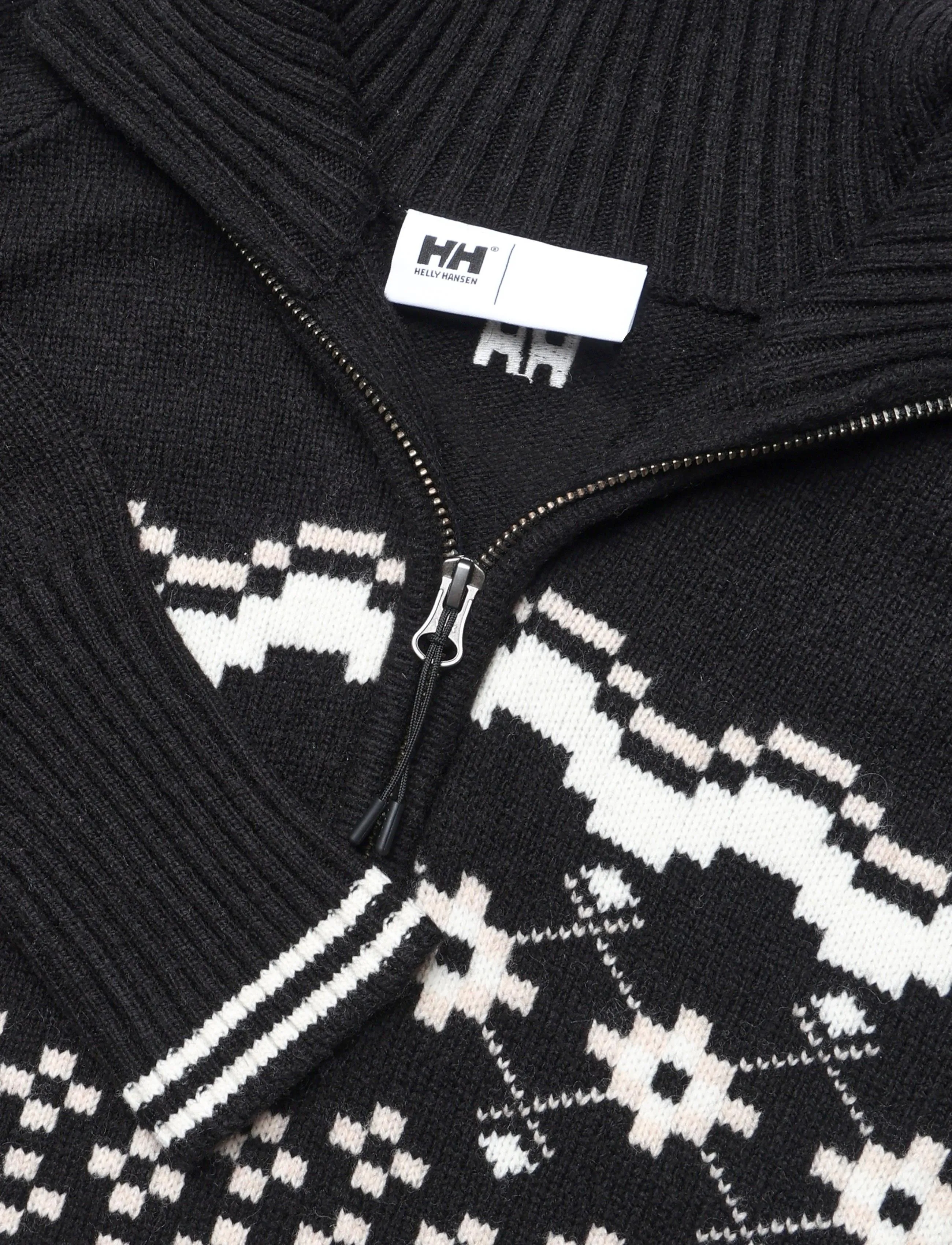 Helly Hansen - W APRÈS KNIT SWEATER - sweatshirts - black - 2