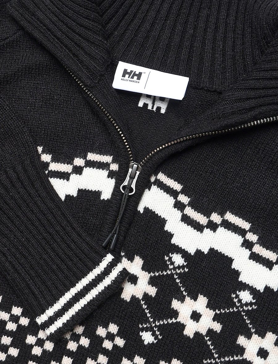 Helly Hansen - W APRÈS KNIT SWEATER - sweatshirts - black - 2