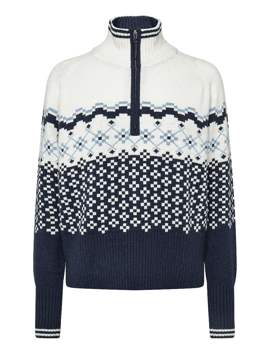 Helly Hansen - W APRÈS KNIT SWEATER - sweatshirts - navy - 0