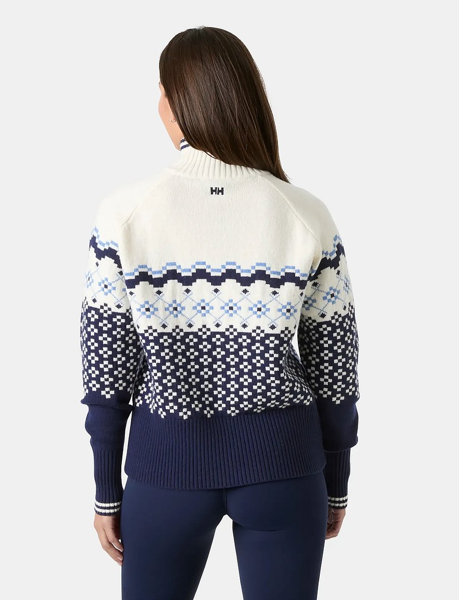 Helly Hansen - W APRÈS KNIT SWEATER - sweatshirts - navy - 3