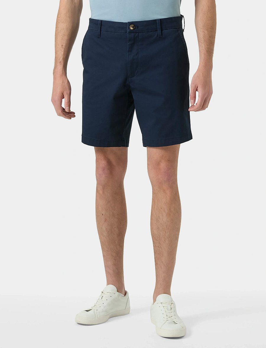 Helly Hansen - BRYGGEN CHINO SHORTS - vabaaja lühikesed püksid - navy - 0