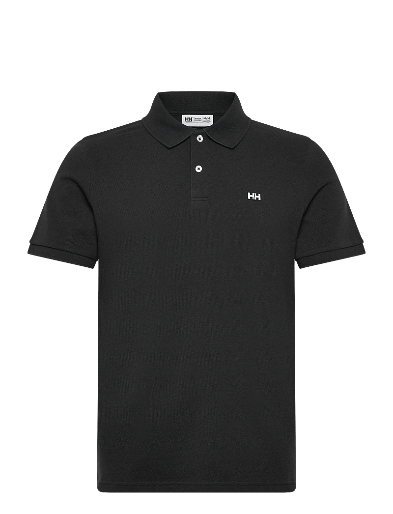 Helly Hansen - HUDSON POLO - oberteile & t-shirts - black - 1