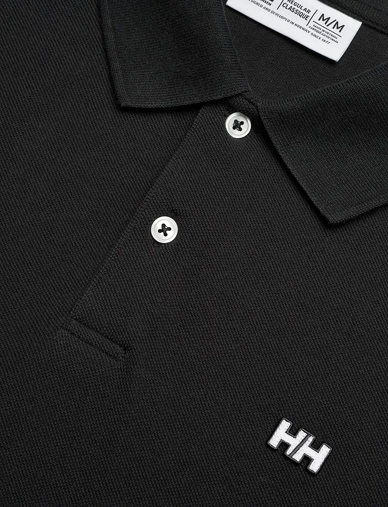 Helly Hansen - HUDSON POLO - oberteile & t-shirts - black - 4