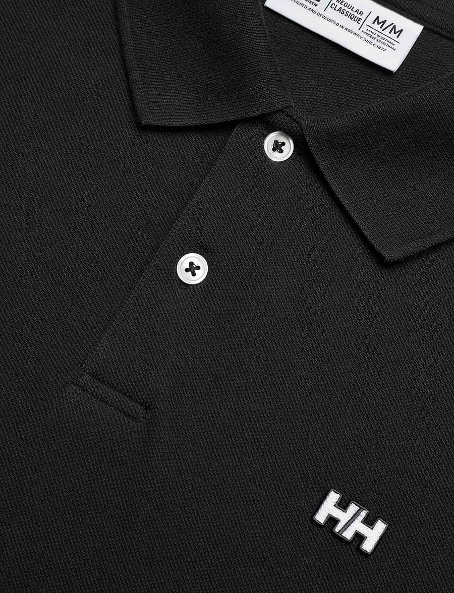 Helly Hansen - HUDSON POLO - alussärgid ja t-särgid - black - 4