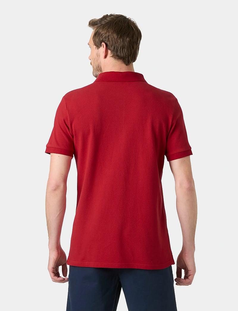 Helly Hansen - HUDSON POLO - toppar & t-shirts - red - 3