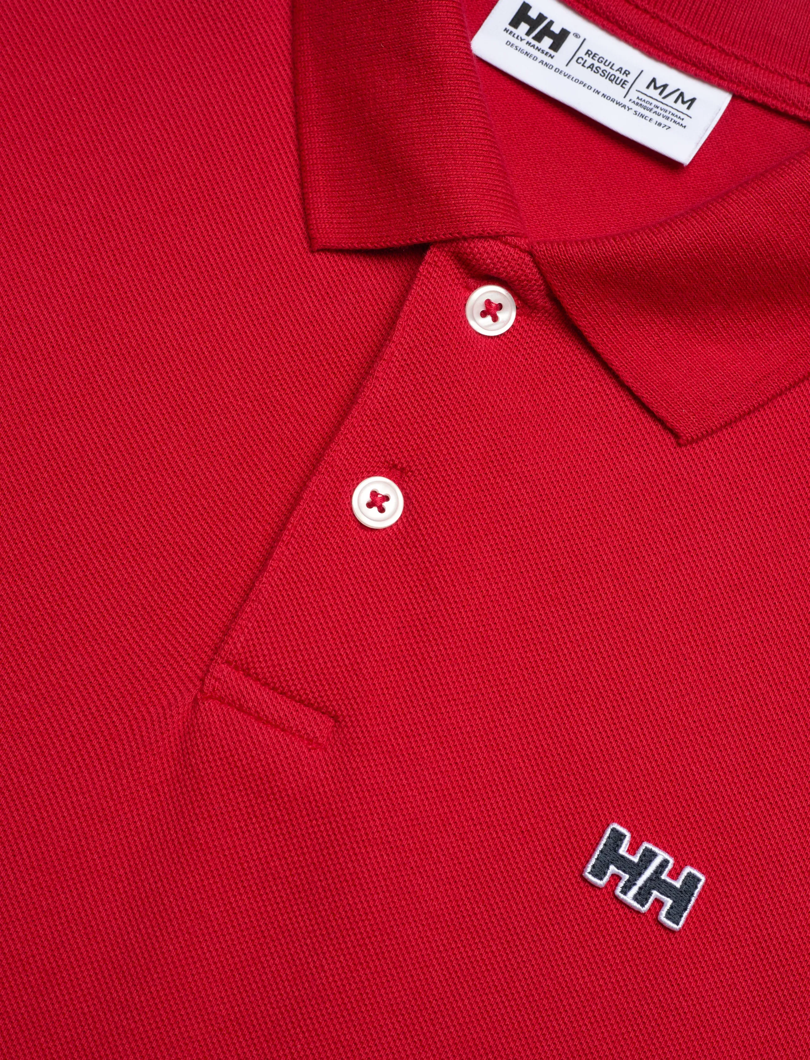 Helly Hansen - HUDSON POLO - polos - red - 4
