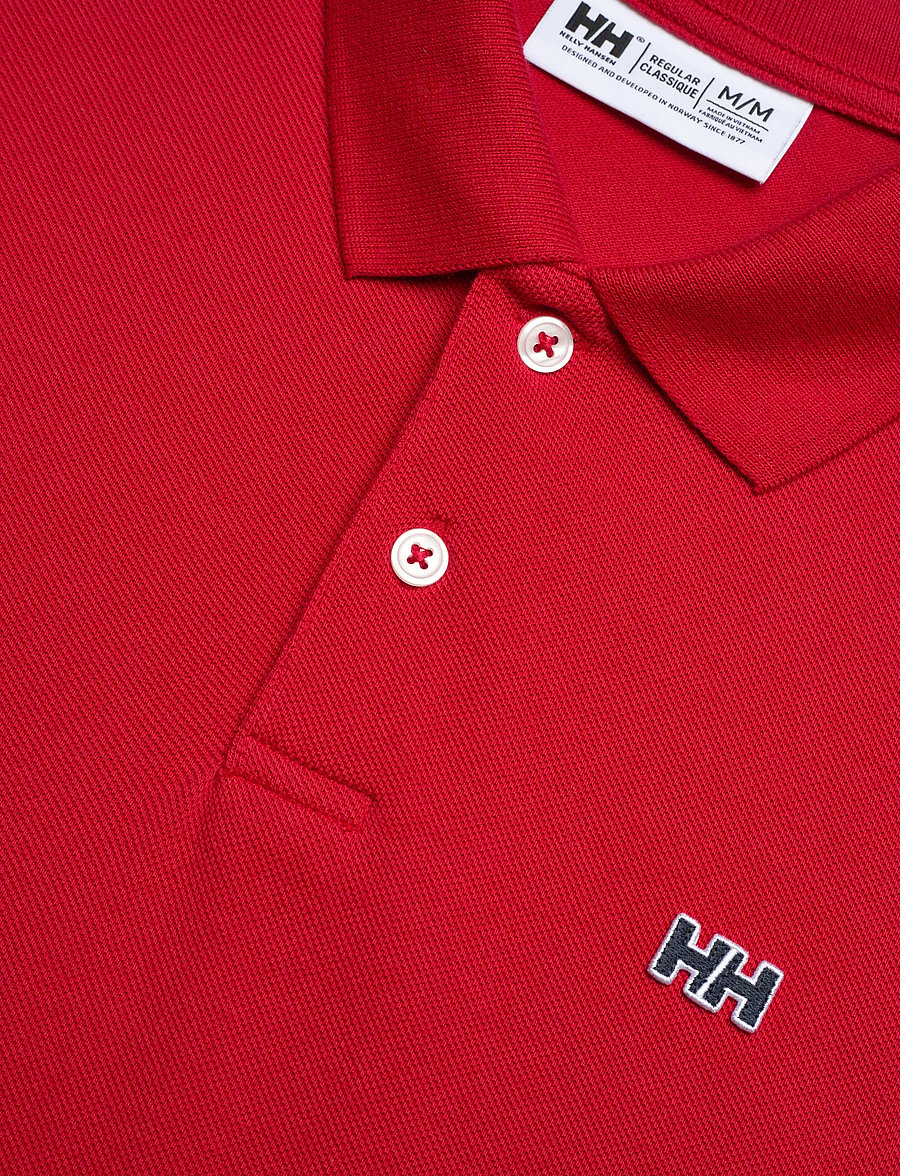 Helly Hansen - HUDSON POLO - alussärgid ja t-särgid - red - 4
