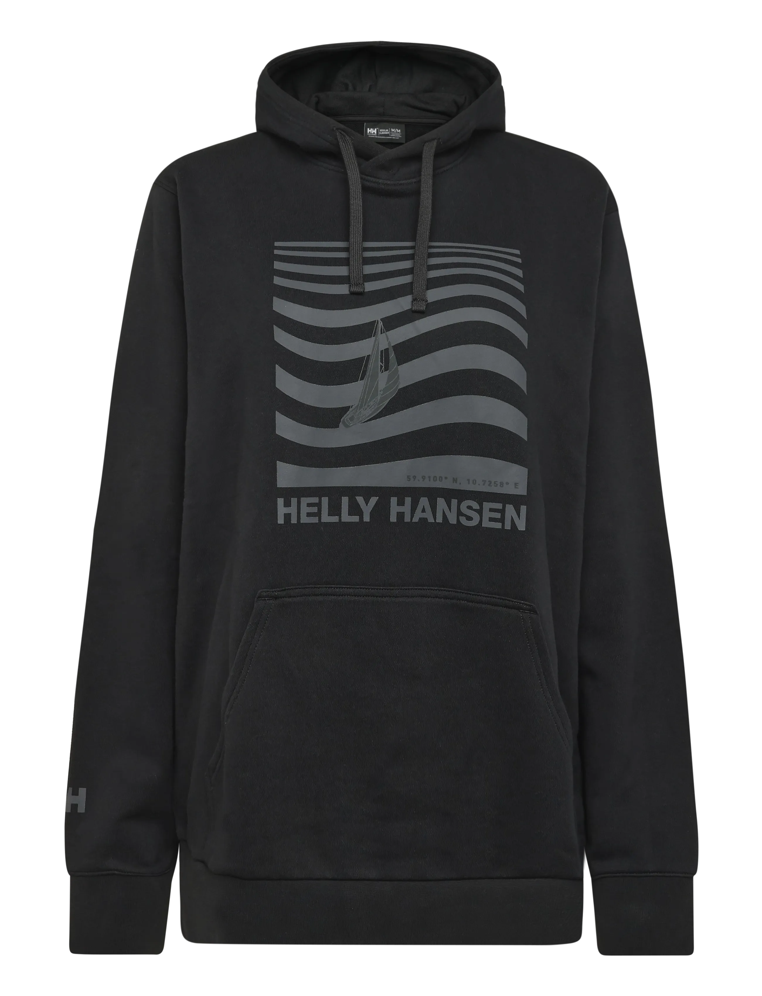 Helly Hansen SHORELINE HOODIE - Sweatshirts & Hoodies - BLACK / black