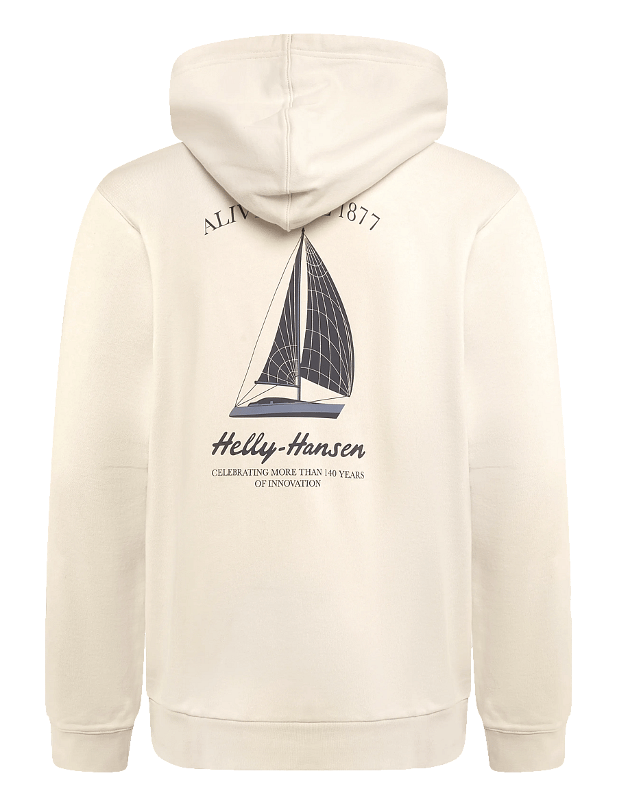 Helly Hansen - SHORELINE HOODIE - huvtröjor - cream - 1
