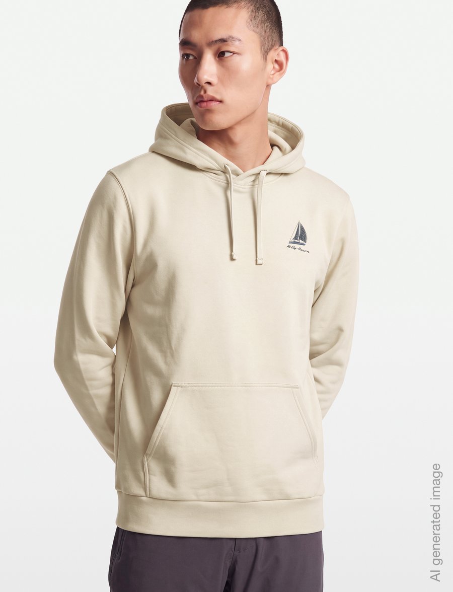 Helly Hansen - SHORELINE HOODIE - huvtröjor - cream - 3