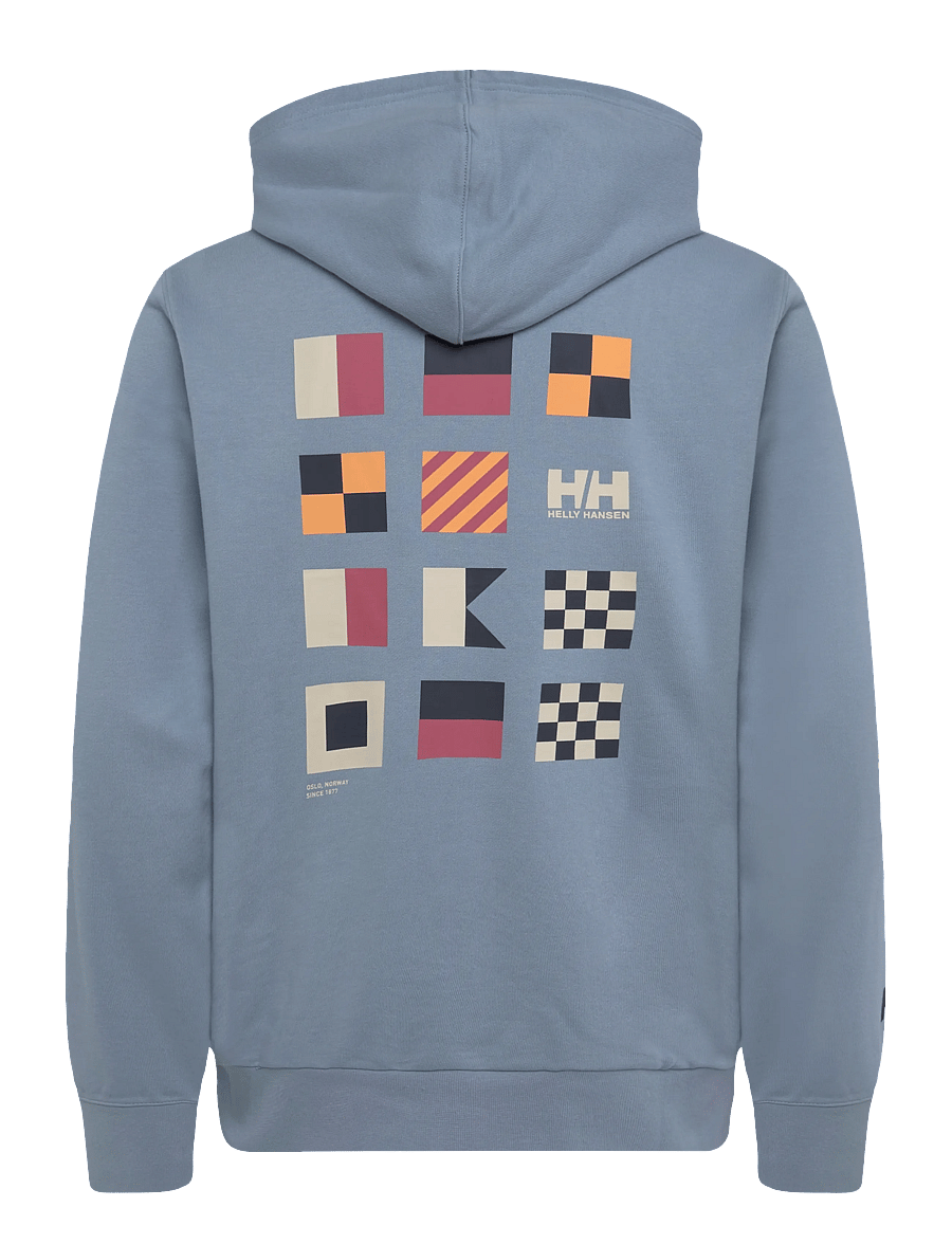 Helly Hansen - SHORELINE HOODIE - huvtröjor - windy blue - 1