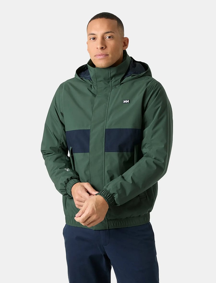 Helly Hansen - SMOEGEN INSULATED RAIN JACKET - outdoor - green - 0
