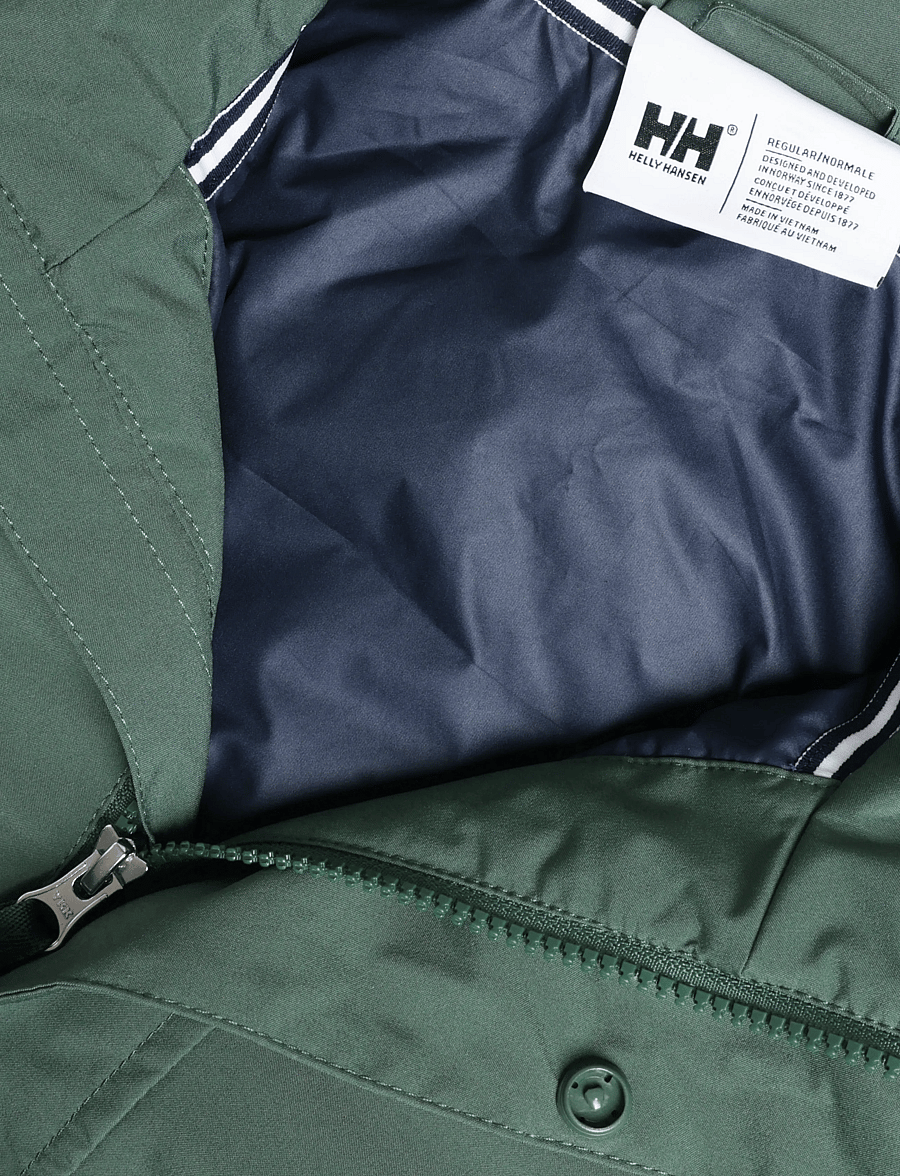 Helly Hansen - SMOEGEN INSULATED RAIN JACKET - green - 2