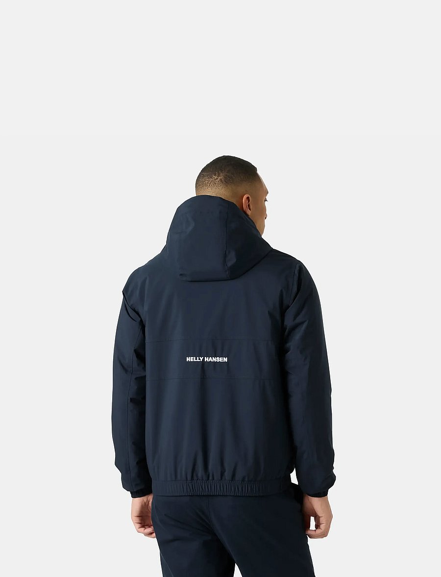 Helly Hansen - SMOEGEN INSULATED RAIN JACKET - raincoats - navy - 3