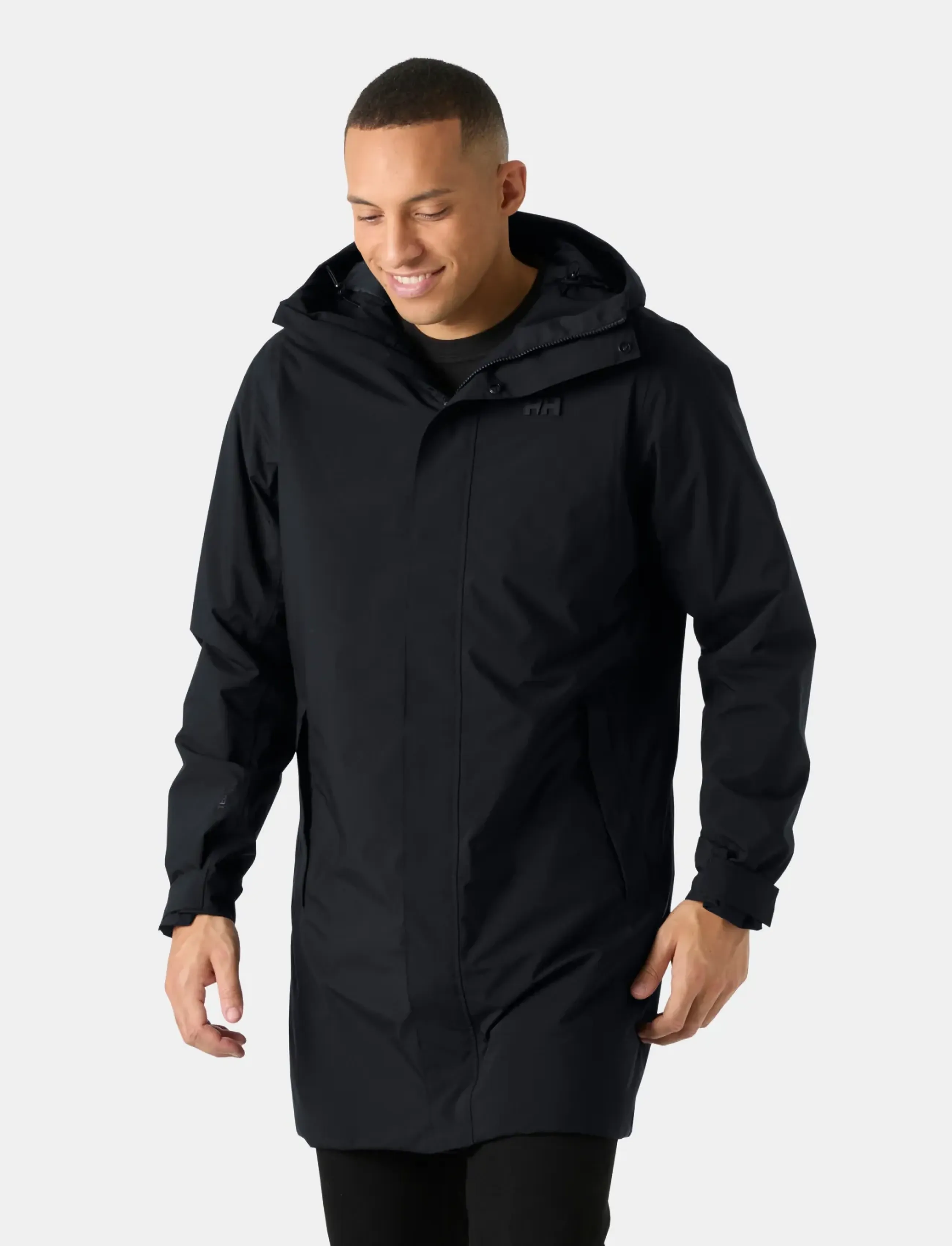 Helly Hansen - BRUSSEL INS RAIN COAT - regnjakker - black - 0
