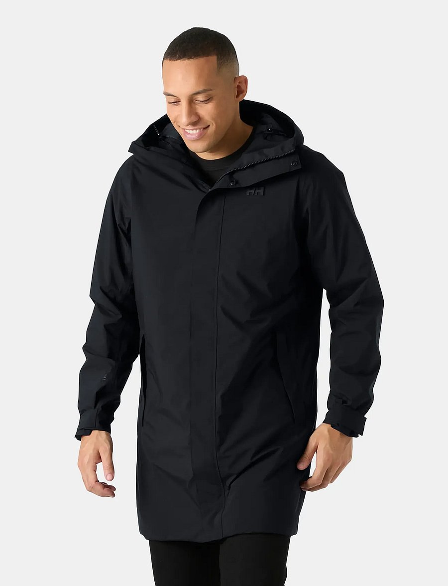 Helly Hansen - BRUSSEL INS RAIN COAT - regnjakker - black - 0
