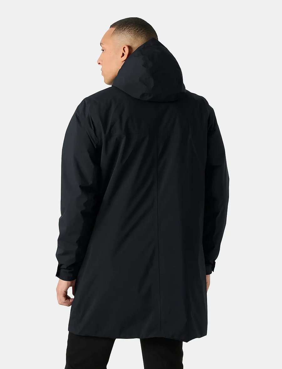 Helly Hansen - BRUSSEL INS RAIN COAT - regnjakker - black - 3