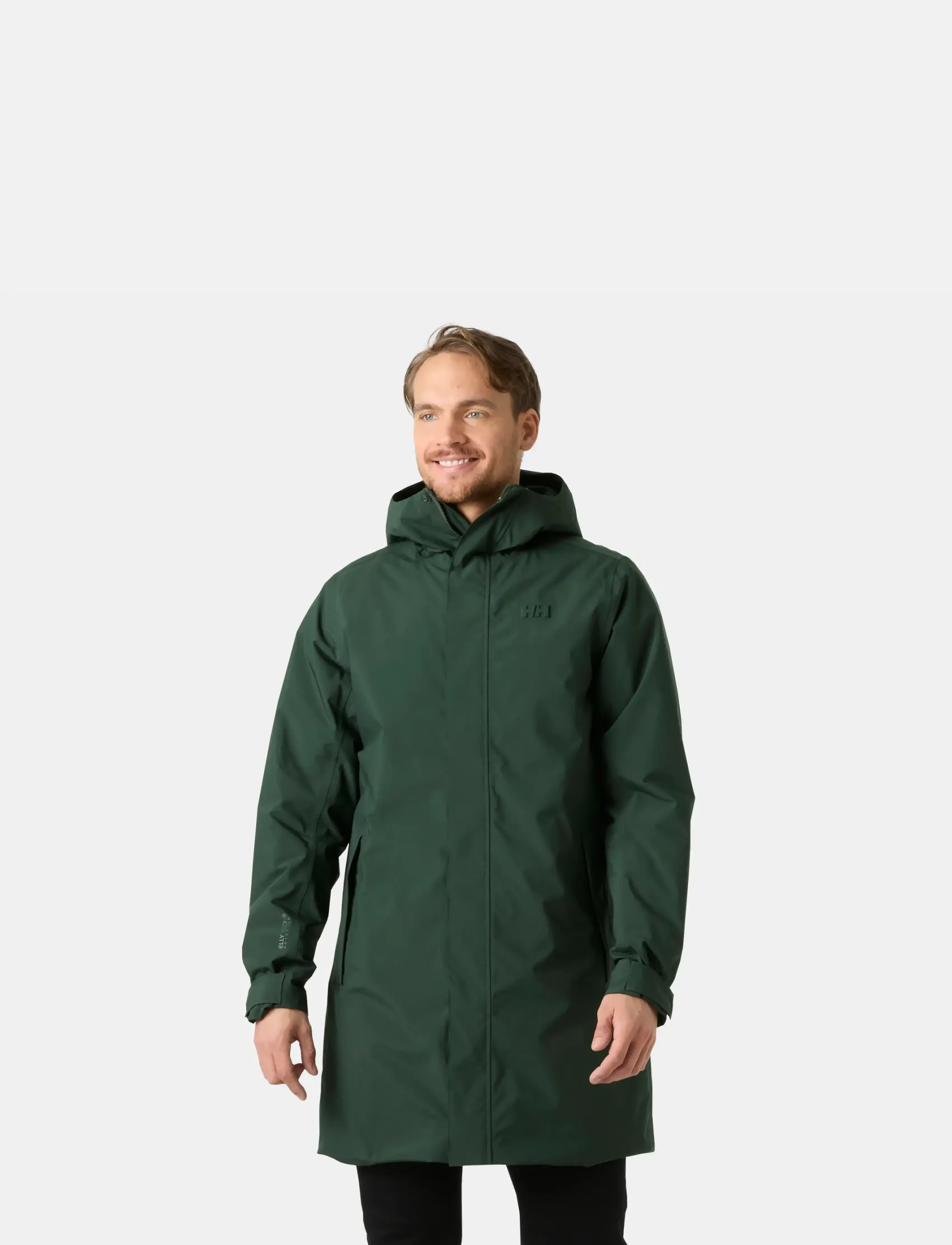 Helly Hansen - BRUSSEL INS RAIN COAT - outdoor - dark jungle - 0