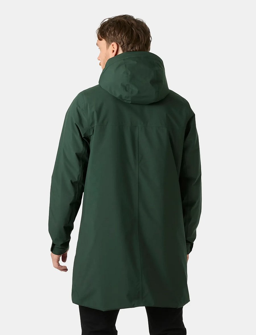 Helly Hansen - BRUSSEL INS RAIN COAT - outdoor - dark jungle - 3