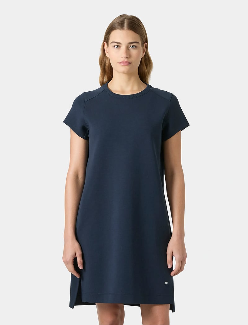 Helly Hansen - W CAPRI DRESS - kleider & röcke - navy - 0