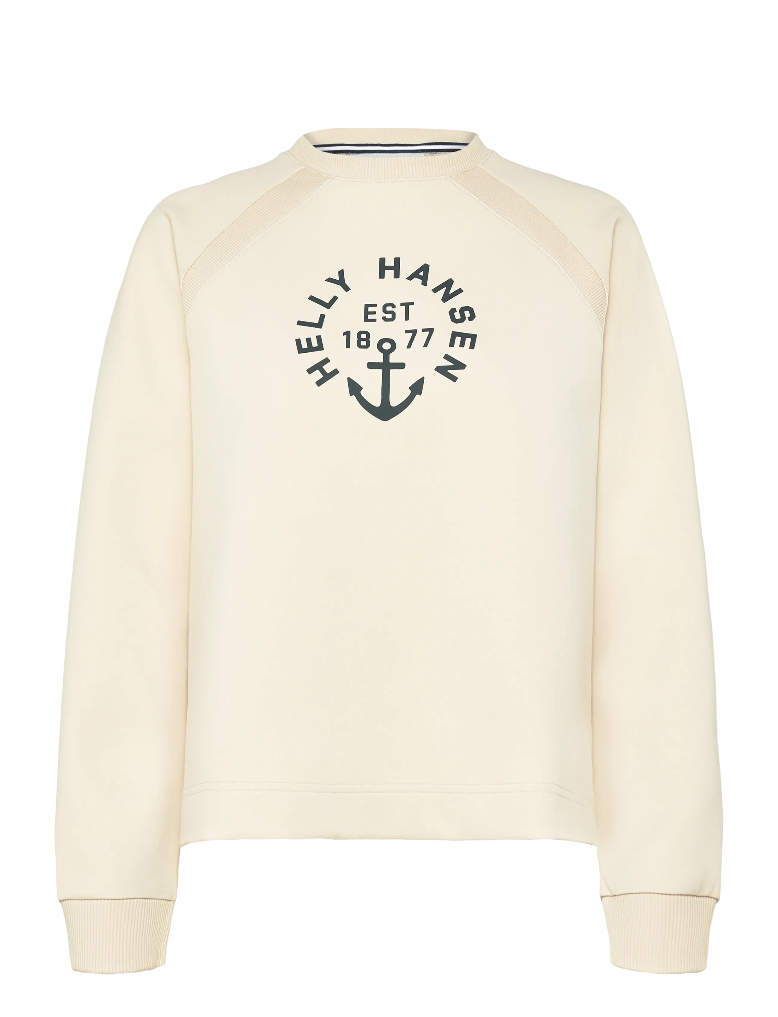 Helly Hansen W CAPRI GRAPHIC SWEATER - Helly Hansen - CREAM / cream