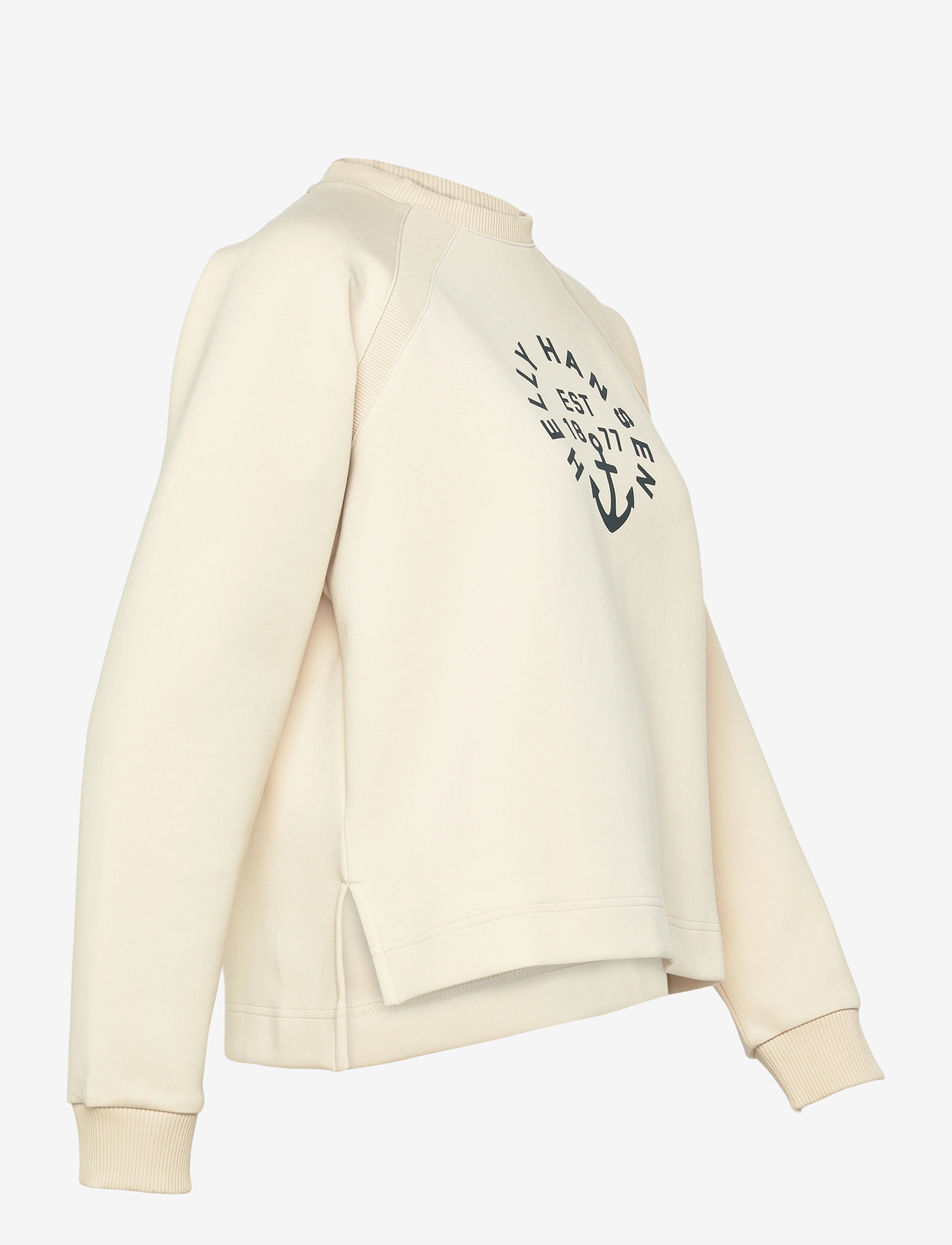 Helly Hansen - W CAPRI GRAPHIC SWEATER - Överdelar - cream - 3