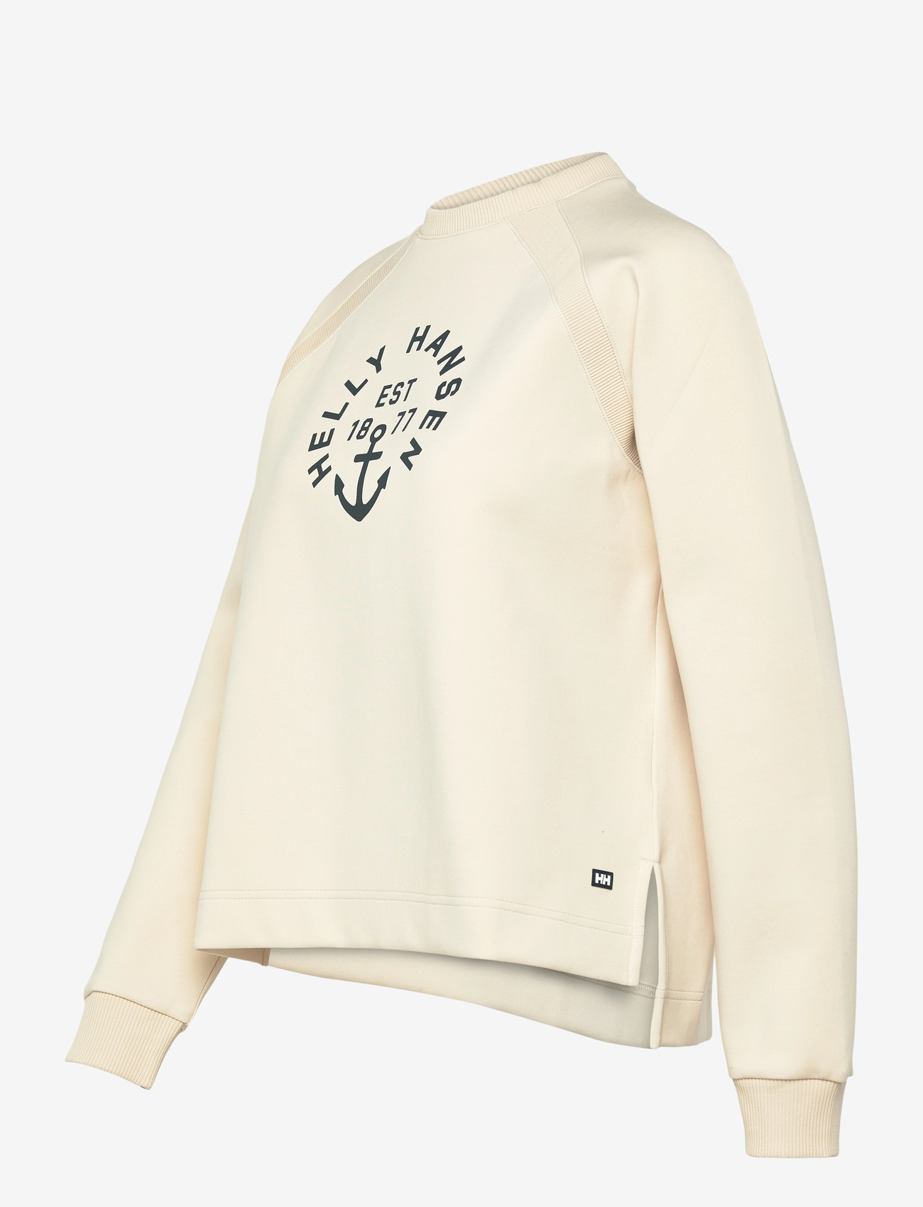Helly Hansen - W CAPRI GRAPHIC SWEATER - Överdelar - cream - 4