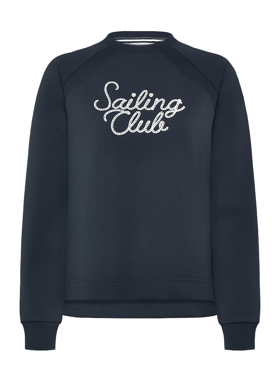 Helly Hansen - W CAPRI SWEATSHIRT - peysur - navy - 1