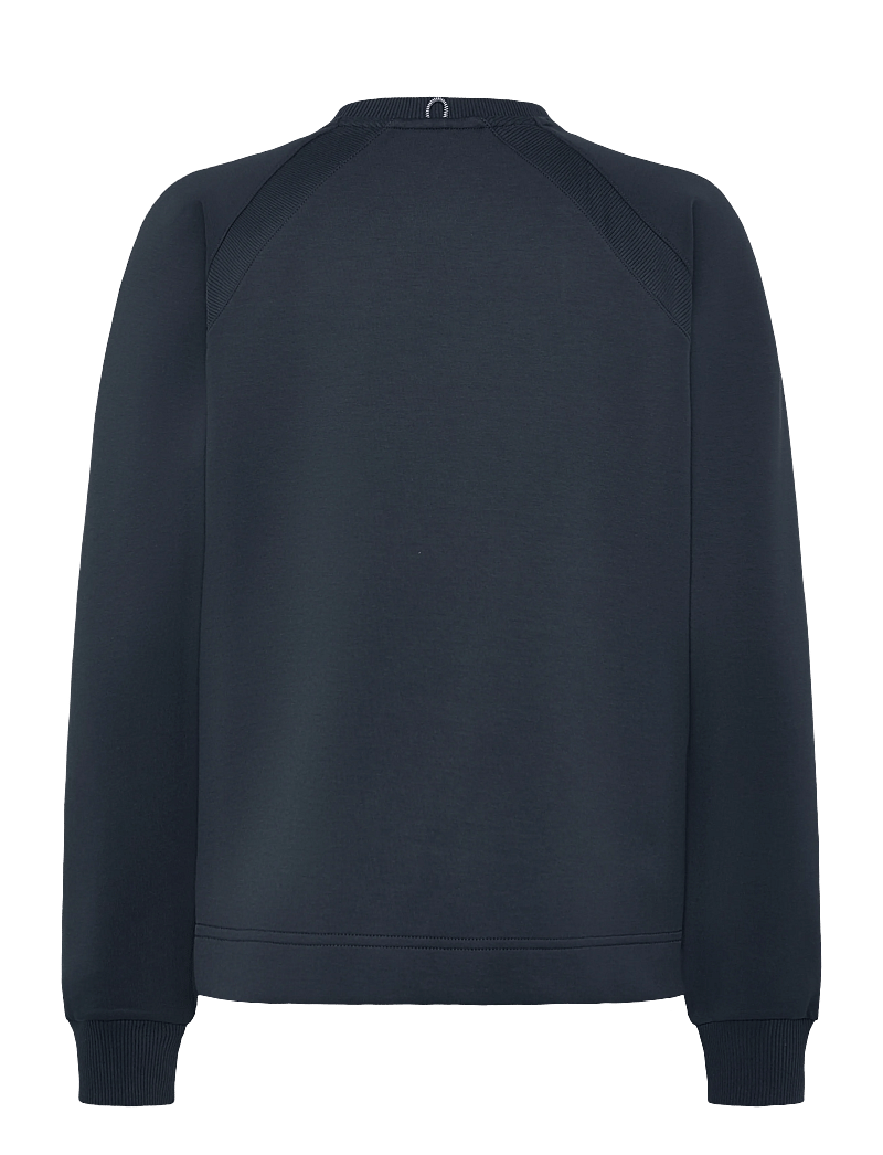 Helly Hansen - W CAPRI GRAPHIC SWEATER - dressipluusid - navy - 2