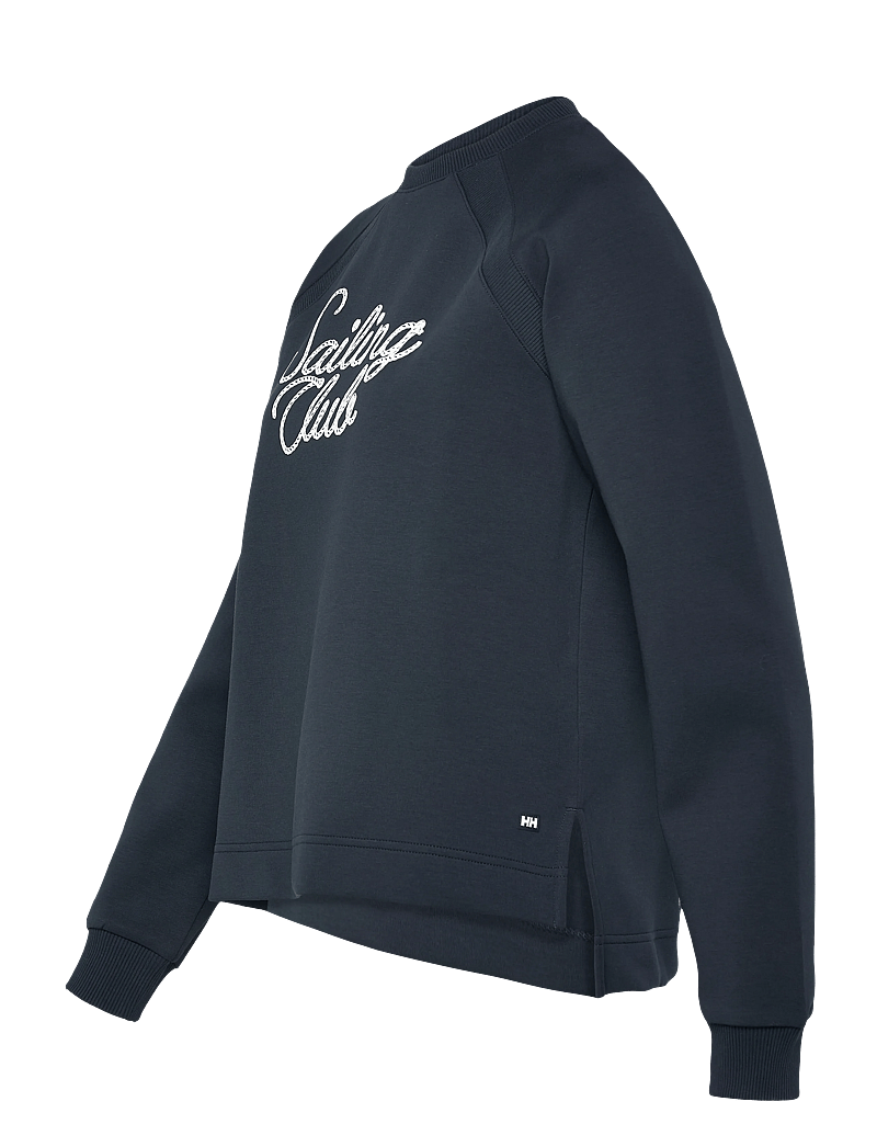 Helly Hansen - W CAPRI GRAPHIC SWEATER - dressipluusid - navy - 3