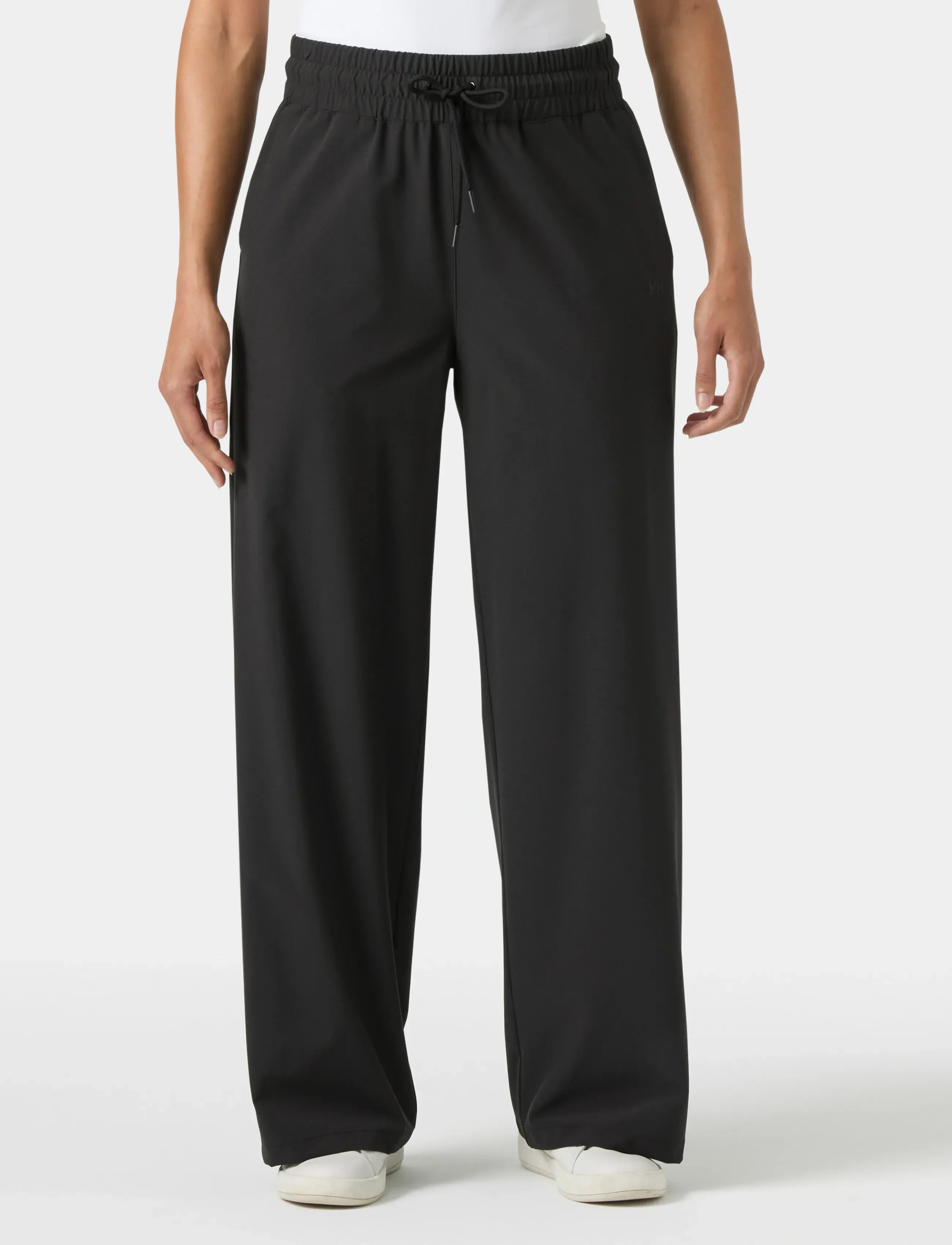 Helly Hansen W Thalia Wide Pant, S, Sport Pants, Schwarz - Casual Trousers, Frauen