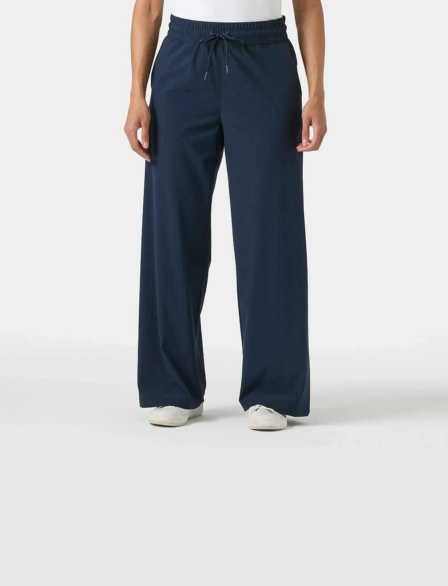 Helly Hansen - W THALIA WIDE PANT - casual - navy - 0