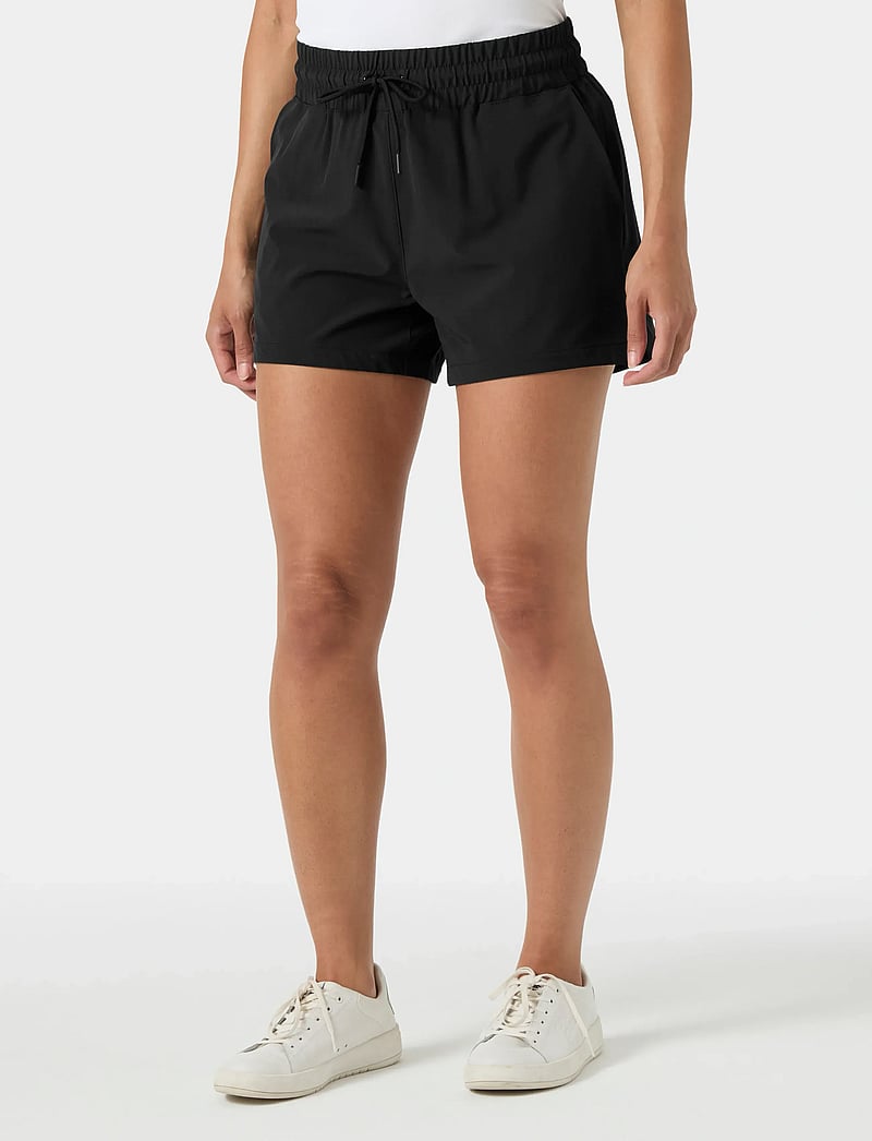 Helly Hansen - W THALIA SHORTS 4" - freizeit shorts - black - 0