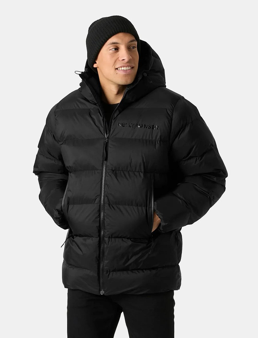 Helly Hansen - STRIDE PUFFY PARKA - parkasjackor - black - 0