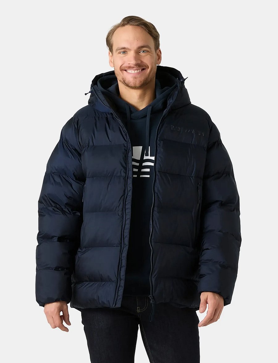 Helly Hansen - STRIDE PUFFY PARKA - parkas - navy - 0