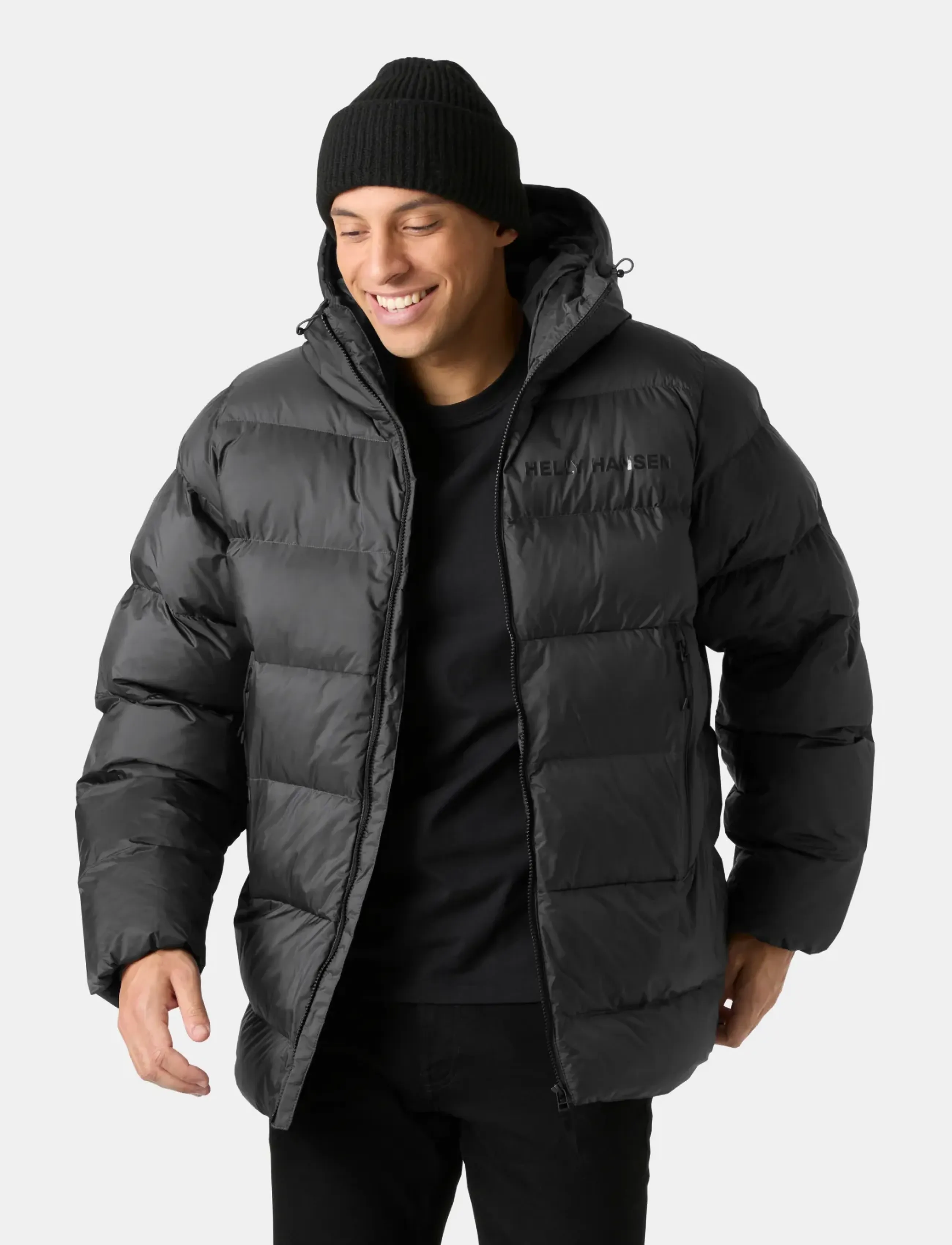 Helly Hansen - STRIDE PUFFY PARKA - herbstersparnisse - thunder grey - 0
