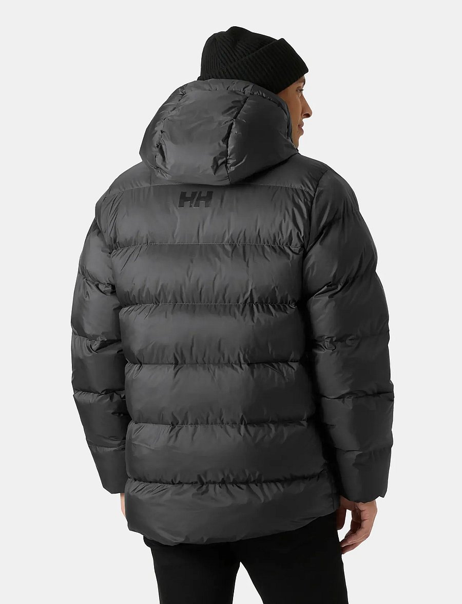 Helly Hansen - STRIDE PUFFY PARKA - parkas - thunder grey - 3
