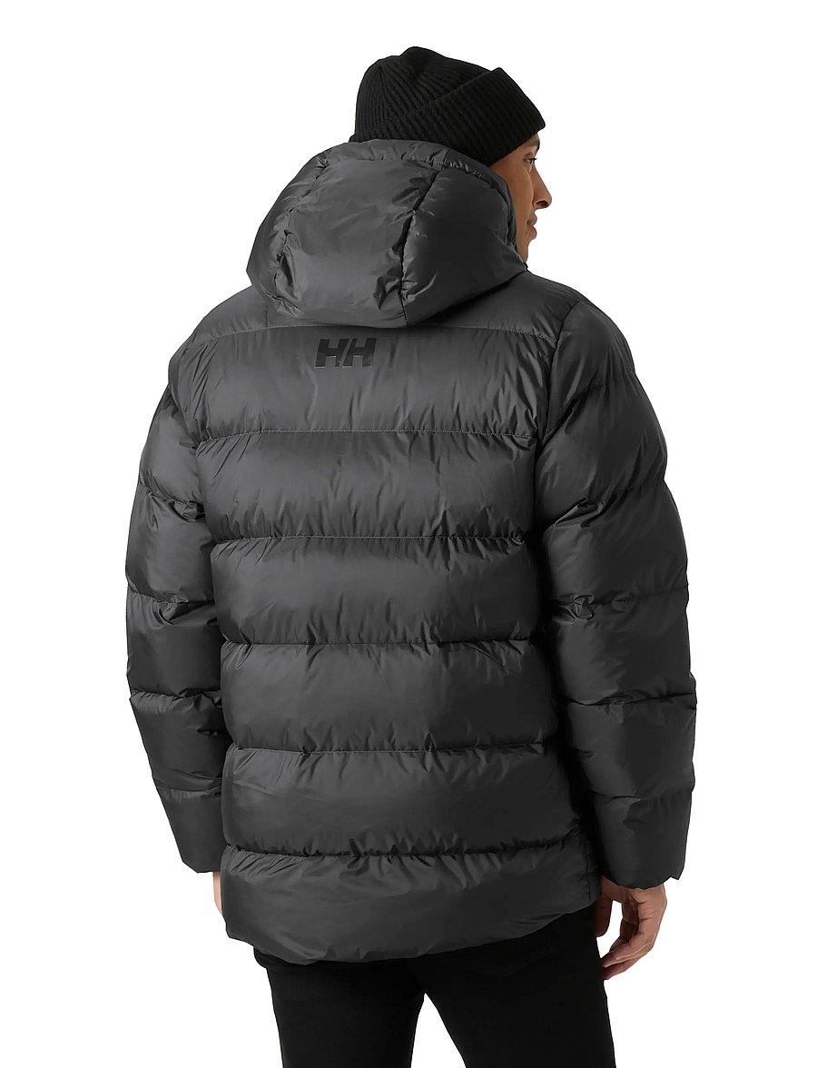 Helly Hansen - STRIDE PUFFY PARKA - parkas - thunder grey - 4