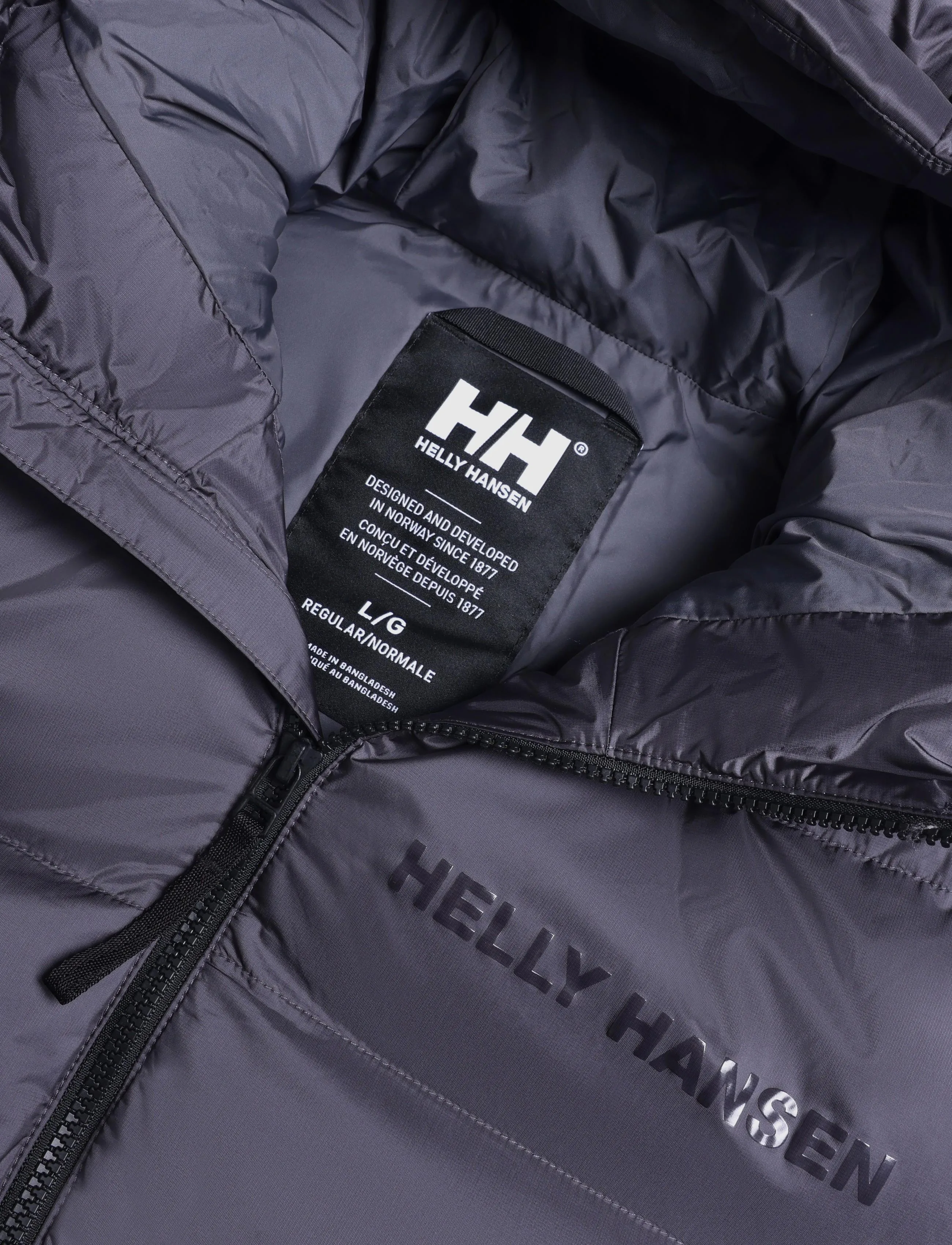 Helly Hansen - STRIDE PUFFY PARKA - herbstersparnisse - thunder grey - 5