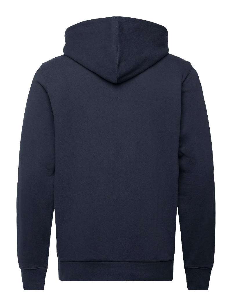 Helly Hansen - HH LOGO FZ HOODIE - huvtröjor - navy - 1