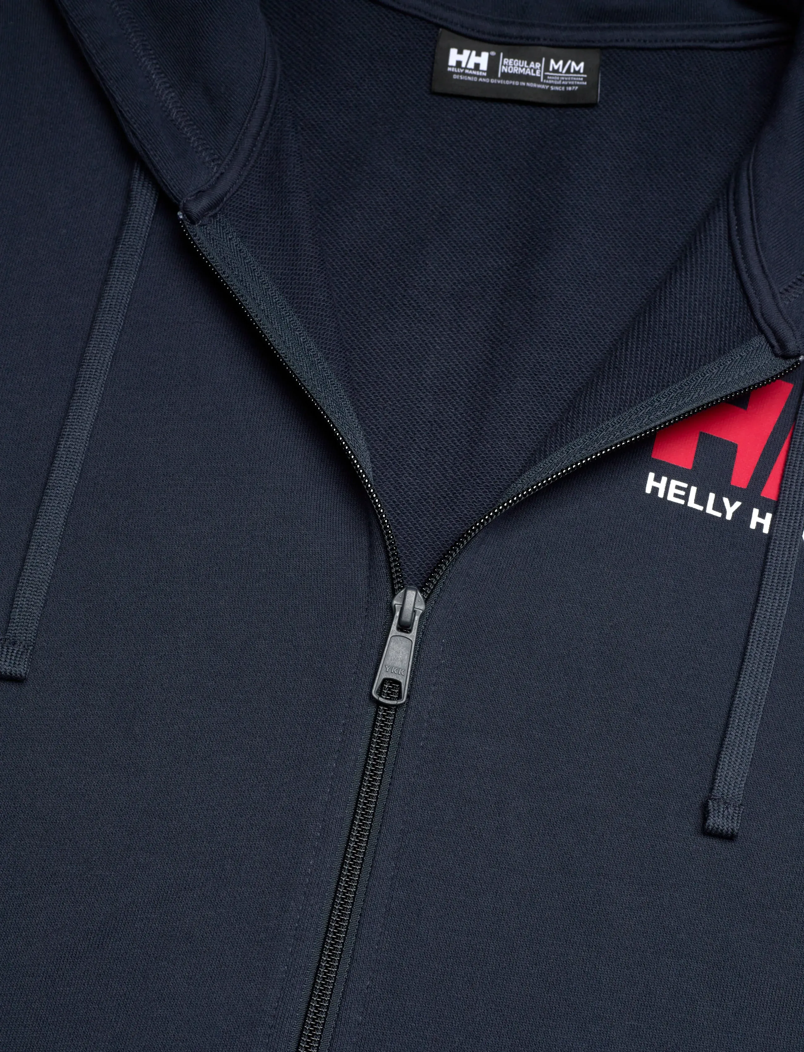 Helly Hansen - HH LOGO FZ HOODIE - navy - 2