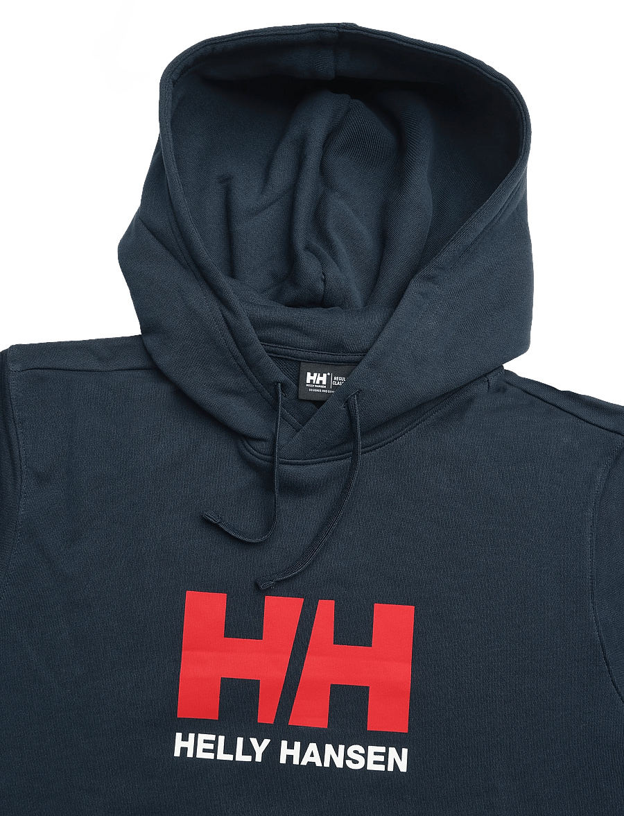 Helly Hansen - HH LOGO HOODIE - sweatshirts - navy - 2