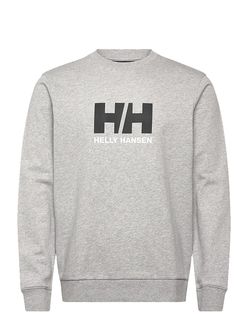 Helly Hansen - HH LOGO CREW SWEATSHIRT - kläder - grey melange - 0