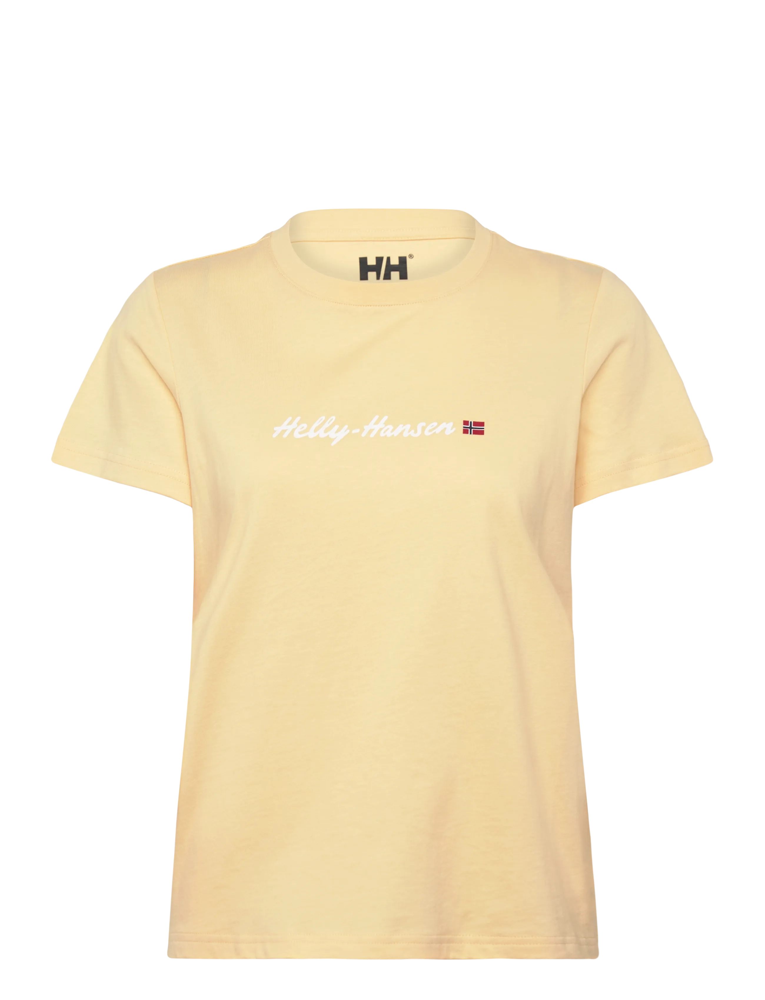 Helly Hansen W CORE GRAPHIC T-SHIRT 2.0 - Kampagne - YELLOW CREA / yellow