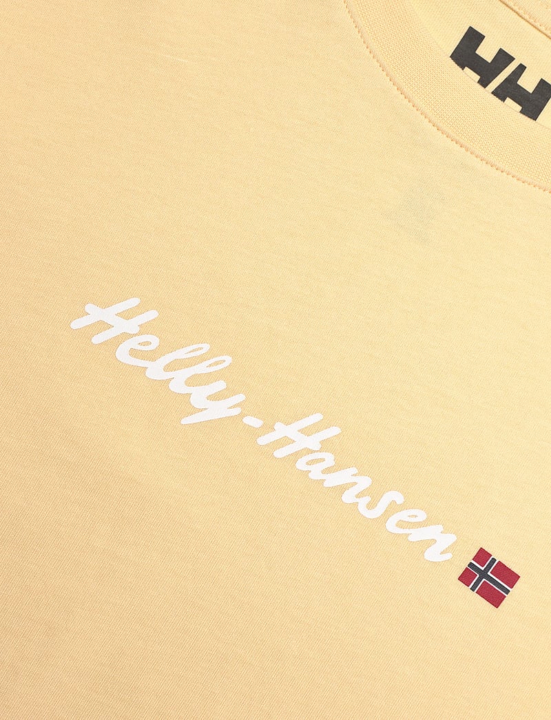 Helly Hansen - W CORE GRAPHIC T-SHIRT 2.0 - t-shirts - yellow crea - 2